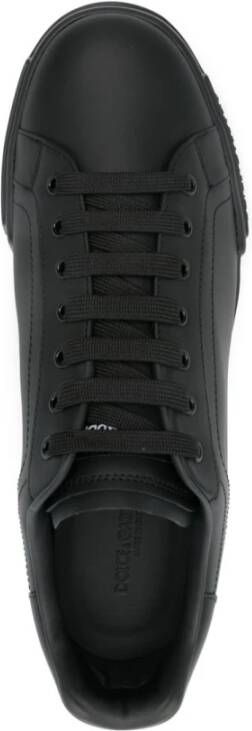 Dolce & Gabbana Zwarte Sneakers Luxe Comfort Stijl Black Heren