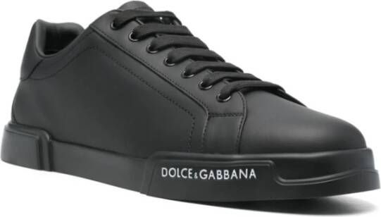 Dolce & Gabbana Zwarte Sneakers Luxe Comfort Stijl Black Heren