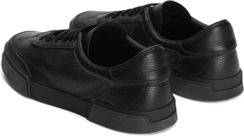 Dolce & Gabbana Zwarte Sneakers met Merkdetails Black Heren