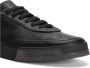 Dolce & Gabbana Gestructureerde leren vetersneakers met merkhak Black Heren - Thumbnail 4