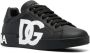 Dolce & Gabbana Zwarte Sneakers Stijlvol Logo Print Black Heren - Thumbnail 2