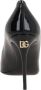 Dolce & Gabbana Zwarte Stiletto Hak Puntige Neus Schoenen Black Dames - Thumbnail 2