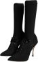 Dolce & Gabbana Zwarte Stiletto Hakken Mid Calf Laarzen Black Dames - Thumbnail 3