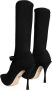 Dolce & Gabbana Zwarte Stiletto Hakken Mid Calf Laarzen Black Dames - Thumbnail 4