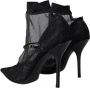 Dolce & Gabbana Zwarte Stretch Laarzen Pumps Schoenen Black Dames - Thumbnail 3