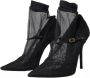 Dolce & Gabbana Zwarte Stretch Laarzen Pumps Schoenen Black Dames - Thumbnail 5