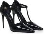 Dolce & Gabbana Zwarte T-bar Patent Leren Pumps Black Dames - Thumbnail 2