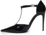 Dolce & Gabbana Zwarte T-bar Patent Leren Pumps Black Dames - Thumbnail 4