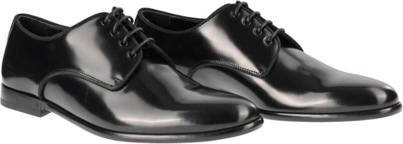 Dolce & Gabbana Zwarte Veterschoen Black Heren