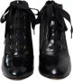 Dolce & Gabbana Zwarte Veterschoenen Black Dames - Thumbnail 3