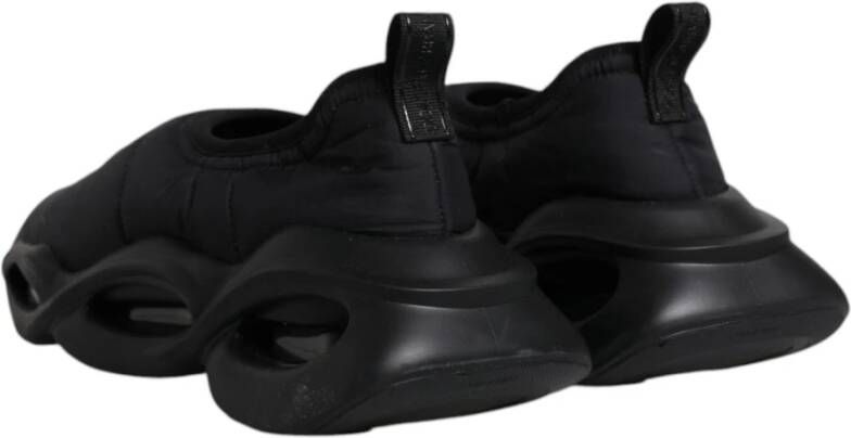 Dolce & Gabbana Zwarte Wave Low Top Sneakers Black Heren