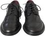 Dolce & Gabbana Zwarte Wingtip Oxford Formele Schoenen Black Heren - Thumbnail 2