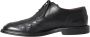 Dolce & Gabbana Zwarte Wingtip Oxford Formele Schoenen Black Heren - Thumbnail 5