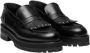 Dondup Zwarte Leren Loafers met Franje Black Dames - Thumbnail 2