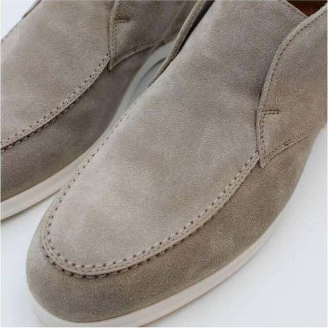 Doucal's Beige suède desert boots blake constructie Gray Heren