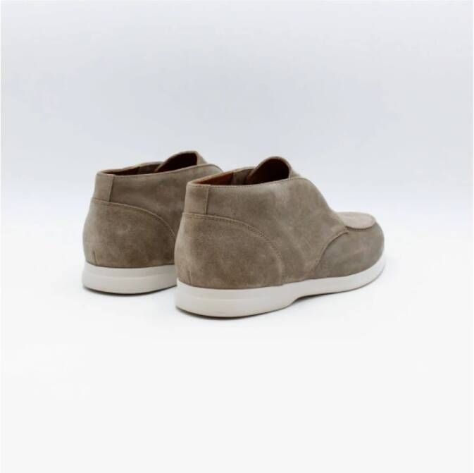 Doucal's Beige suède desert boots blake constructie Gray Heren