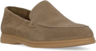 Doucal's Beige Suède Loafers Beige Heren