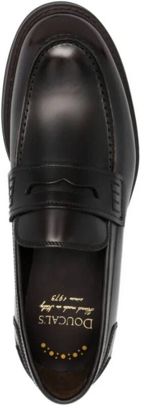 Doucal's Bruin Leren Loafer Instappers Brown Heren