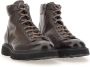 Doucal's Bruin Leren Veterschoenen Brown Heren - Thumbnail 2