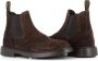 Doucal's Bruine Brogue Chelsea Platte Schoenen Brown Heren - Thumbnail 2