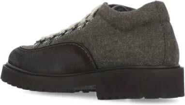 Doucal's Bruine Canvas Veterschoenen voor Mannen Brown Heren