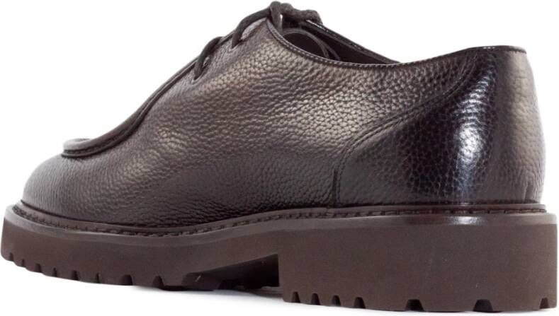 Doucal's Bruine Derby Platte Schoenen Brown Heren