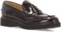 Doucal's Bruine Leren Loafers Ronde Neus Hak Brown Dames - Thumbnail 3