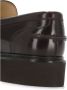 Doucal's Bruine Leren Loafers Ronde Neus Hak Brown Dames - Thumbnail 6