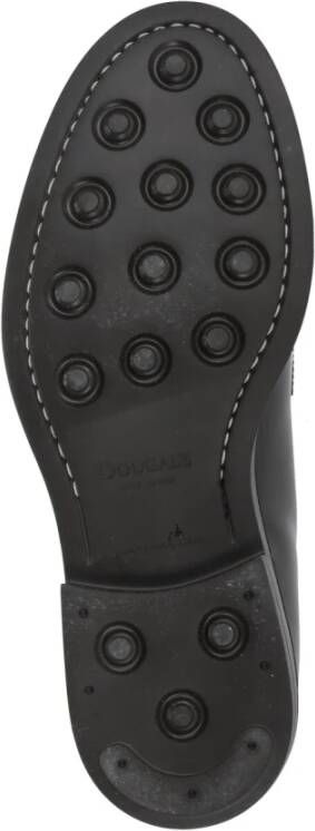 Doucal's Bruine Leren Veterschoenen Brown Heren