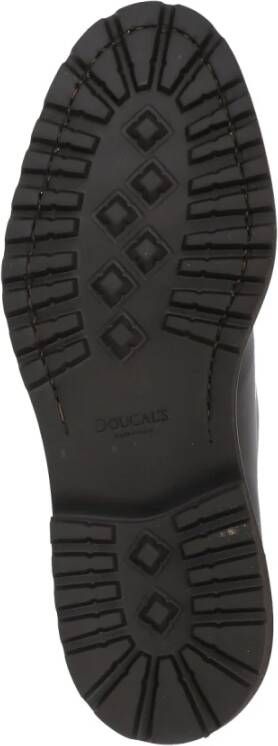 Doucal's Bruine Leren Veterschoenen Brown Heren