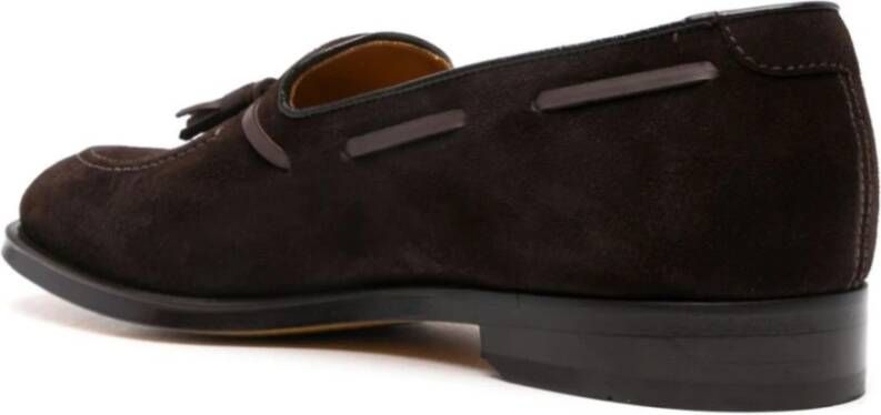 Doucal's Bruine Mocassins Platte Schoenen Brown Heren