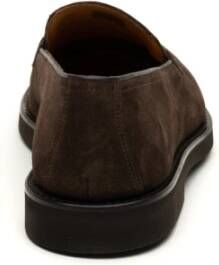 Doucal's Bruine platte Mocassino Alder schoenen Brown Heren