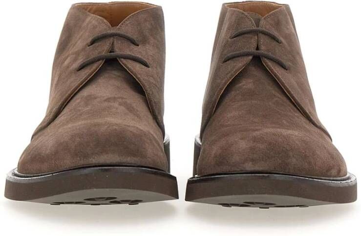 Doucal's Bruine Platte Schoenen Brown Heren