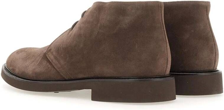 Doucal's Bruine Platte Schoenen Brown Heren