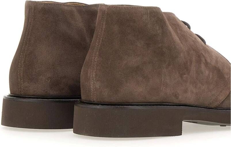 Doucal's Bruine Platte Schoenen Brown Heren