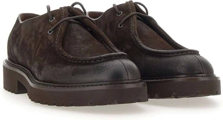 Doucal's Bruine Platte Schoenen Brown Heren