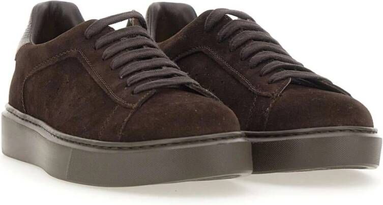 Doucal's Bruine Sneakers Brown Heren