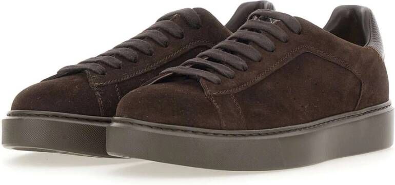 Doucal's Bruine Sneakers Brown Heren