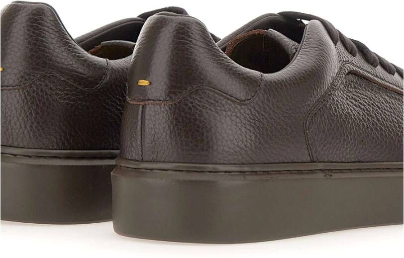 Doucal's Bruine Sneakers voor Mannen Brown Heren