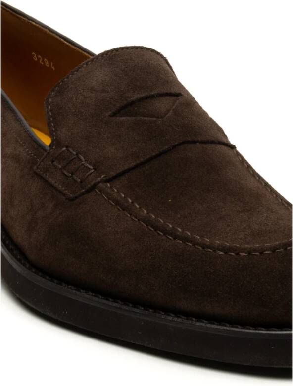 Doucal's Bruine Suède Alder Mocassin Brown Heren