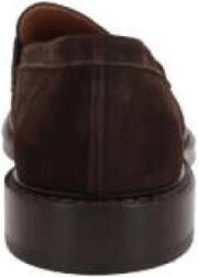 Doucal's Bruine Suède Penny Loafers Brown Heren