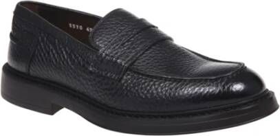 Doucal's Cervo Penny Adler Loafer Black Heren