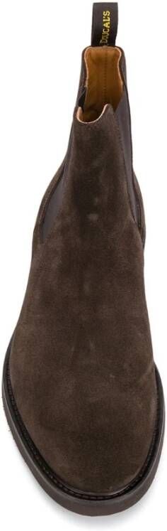 Doucal's Chelsea Boot in Donkerbruin Brown Heren