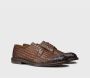 Doucal's Cognac Bruin Leren Veterschoenen Brown Heren - Thumbnail 2