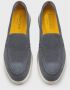 Doucal's Damesuède loafer | blauw Blue Dames - Thumbnail 3