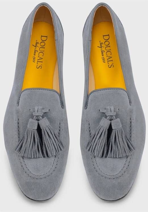 Doucal's Damesuède loafer | haven Blue Dames