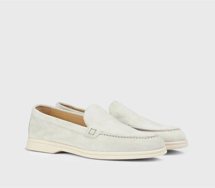 Doucal's Damesuède loafer | ice Gray Dames