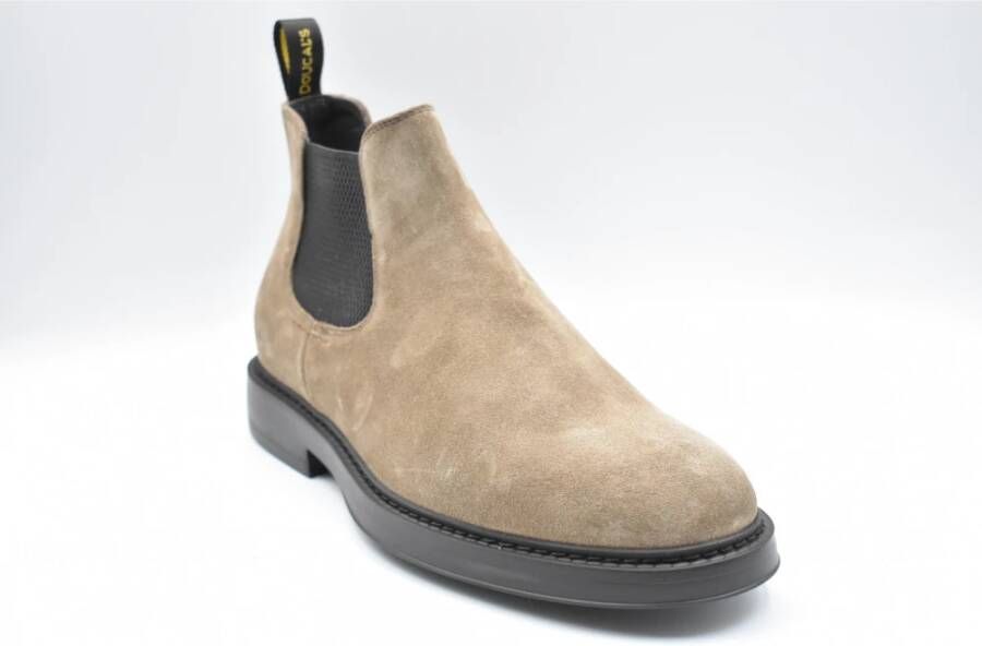 Doucal's Donkerbruine Veterschoenen Elegante Stijl Brown Heren