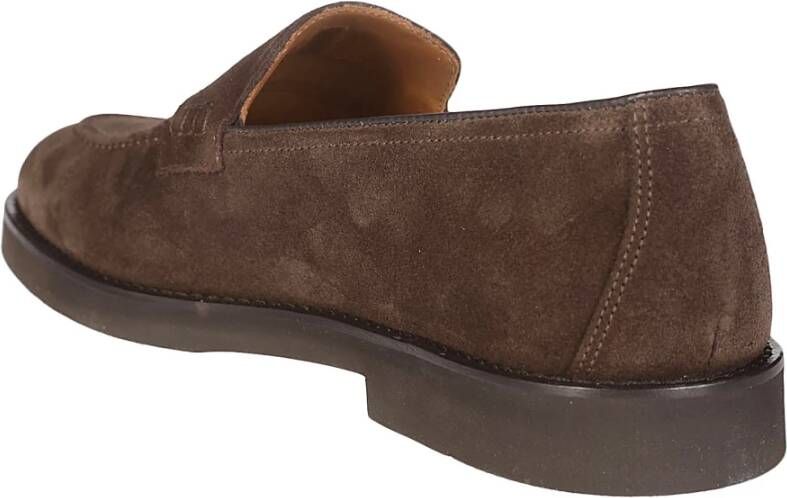 Doucal's Elegante Heren Mocassin Schoenen Brown Heren