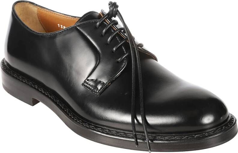 Doucal's Elegante Horse Derby Schoenen Black Heren